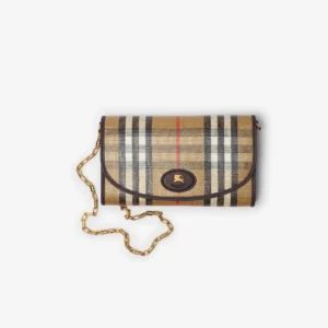 Burberry bags | Authentic Burberry bags 2025 summer Burberry new Highlands Chain Strap Wallet​