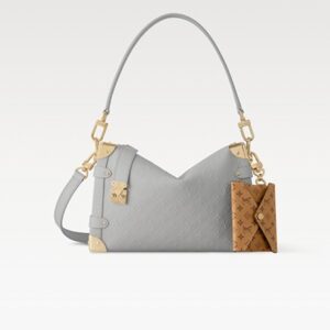 LV bags | Authentic Louis Vuitton women's bags 2025 early autumn LV new SIDE TRUNK medium handbag soft box M25602